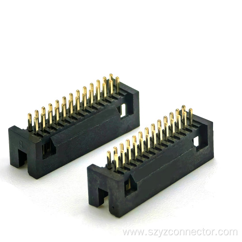 1.27mm Pitch Box header Connector Straight H5.7mm 2*13P